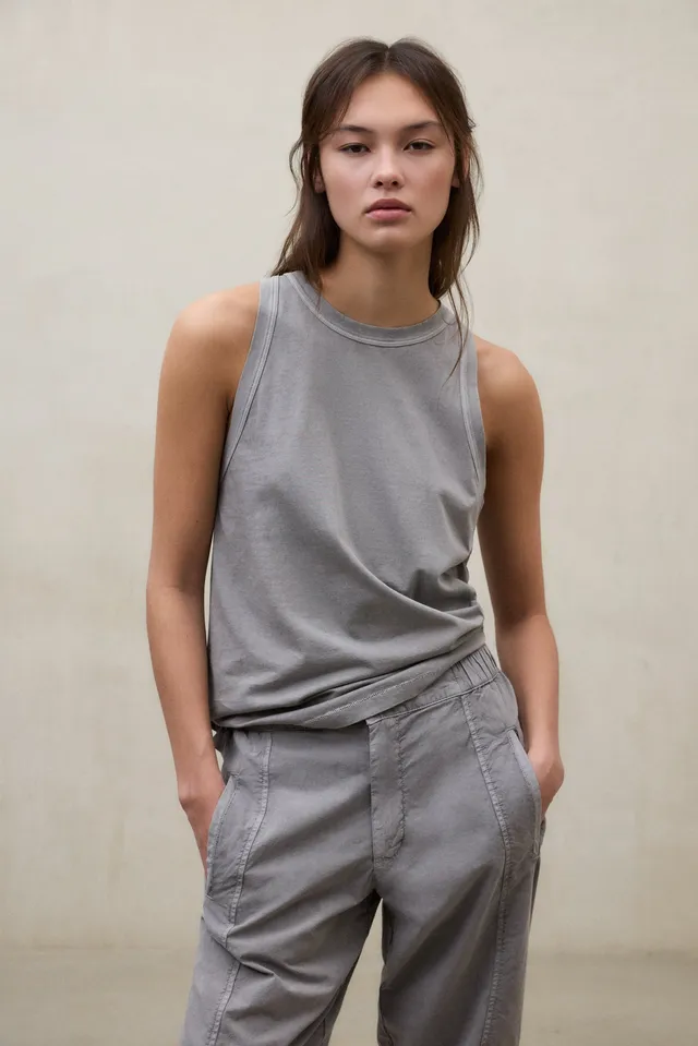 ecoalf-camiseta-minden-gris-oscuro-camiseta-de-mujer-de-algod-n-regenerativo-te- image 1