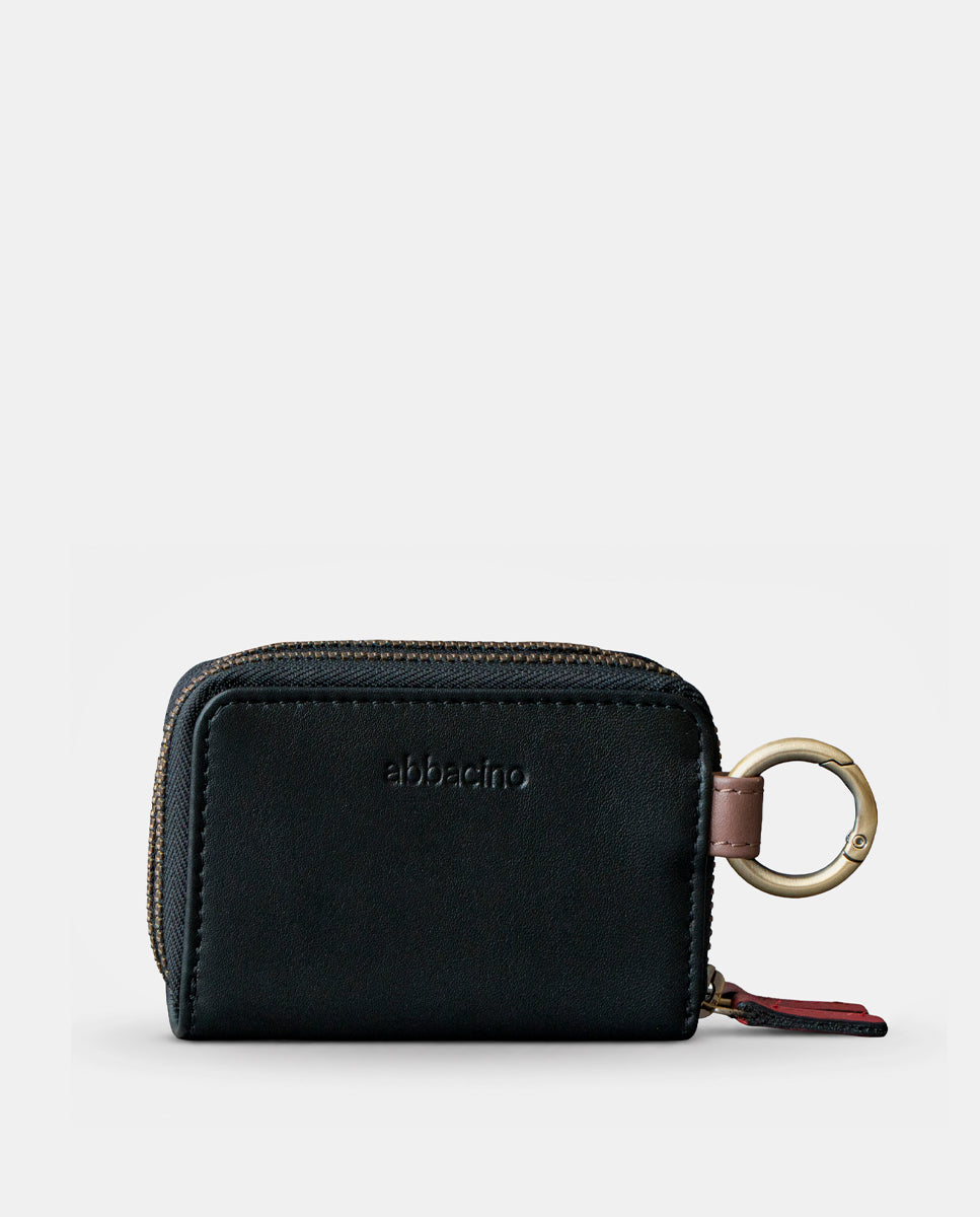 abbacino-monedero-mujer-piel-negro-doble-cremallera image 3