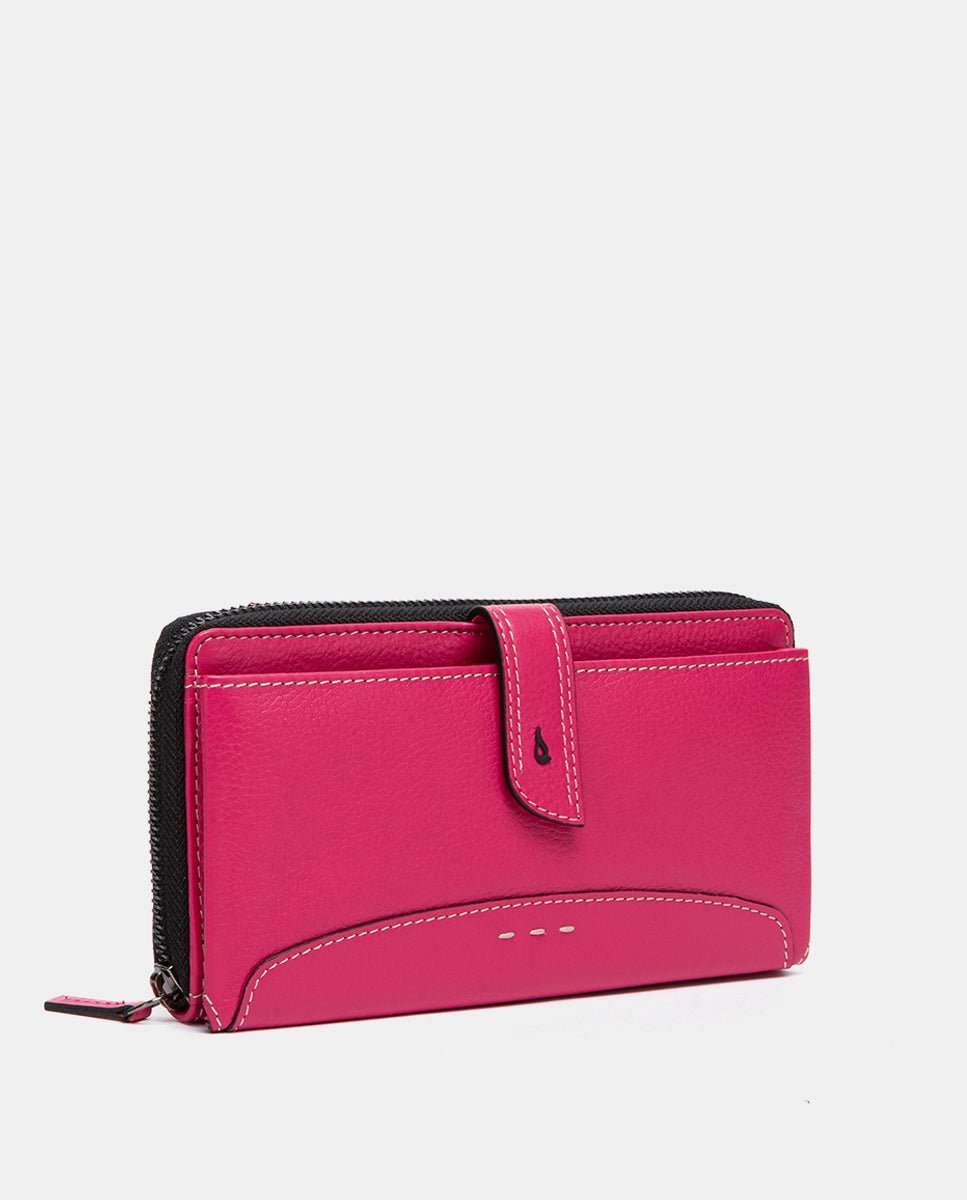 cartera-grande-abbacino-piel-fucsia-mujer image 5