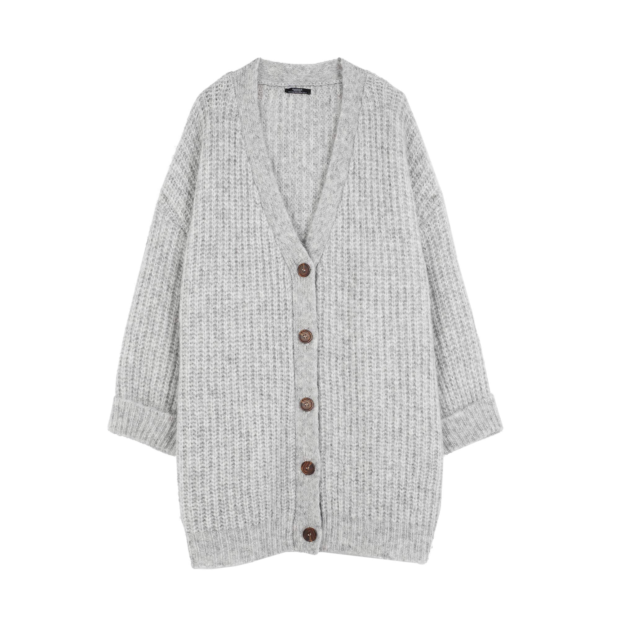 parfois-chaqueta-de-punto-oversize-mujer image 1