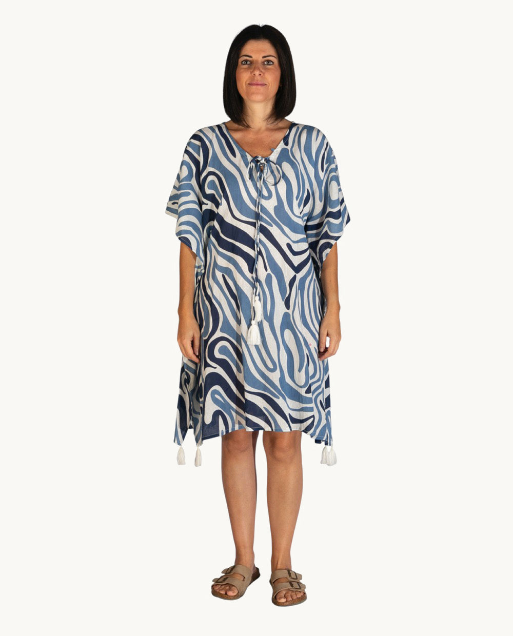kbas-kurta-de-algod-n-talla-nica-color-azul-3 image 3
