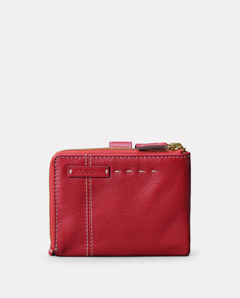 abbacino-cartera-peque-a-de-mujer-en-piel-roja image 3