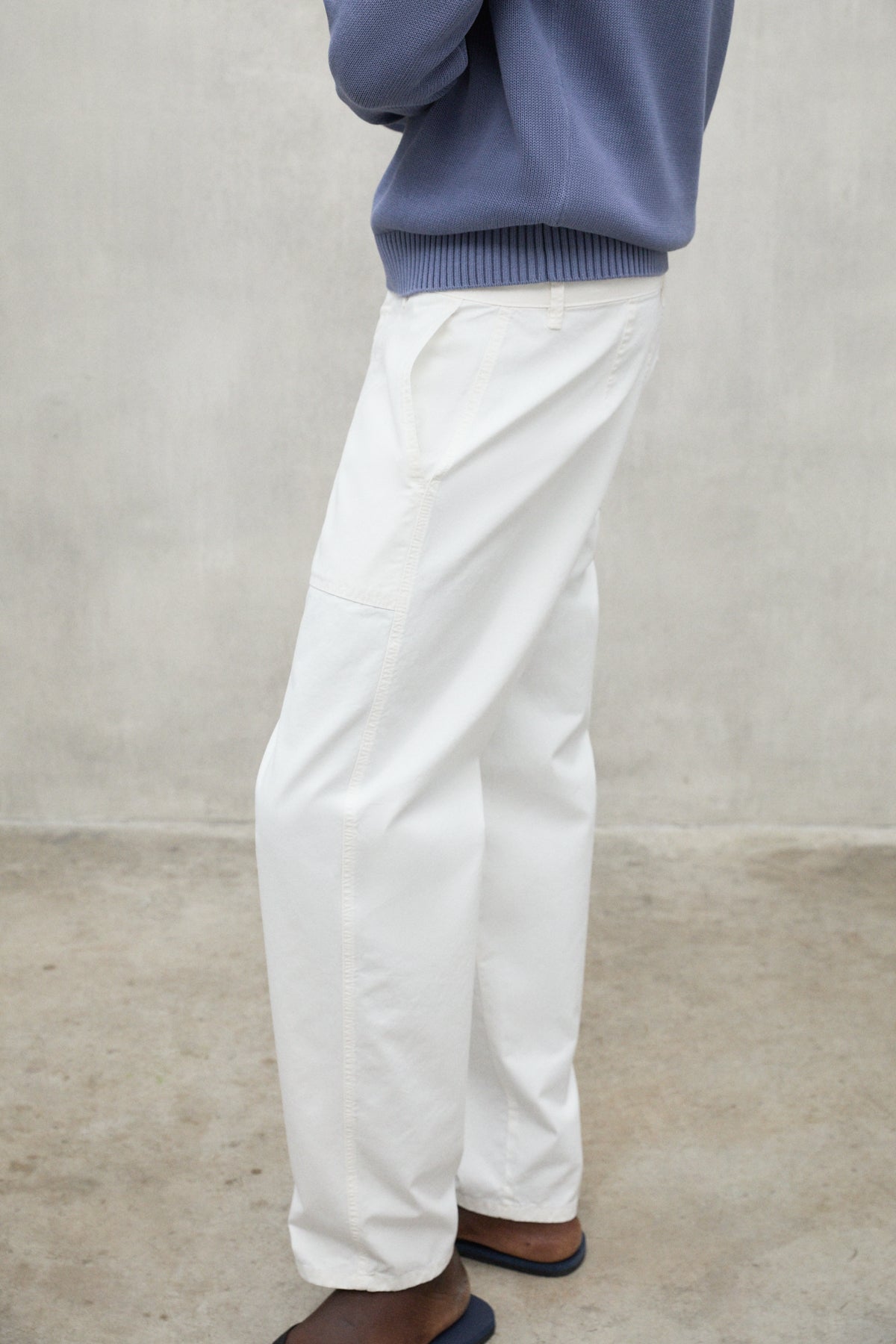 pantal-n-nalon-blanco-ecoalf-para-hombre image 5