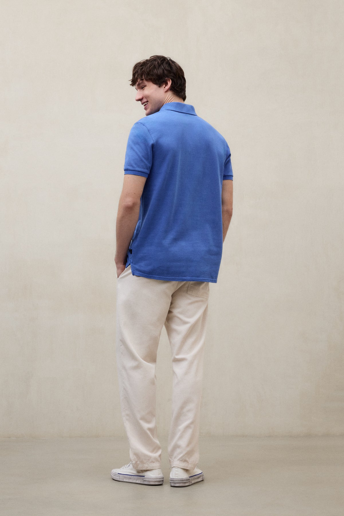 ecoalf-polo-tedan-azul-piqu-de-algod-n-reciclado image 2