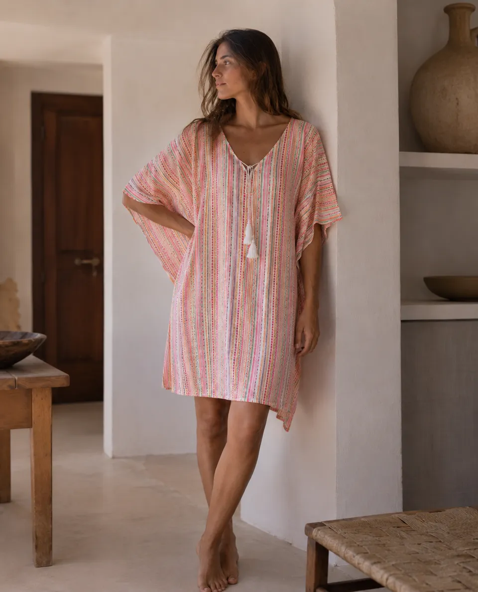 kbas-kurta-de-algod-n-color-naranja-talla-nica-prenda-casual-ligera-de-ajuste-re image 1