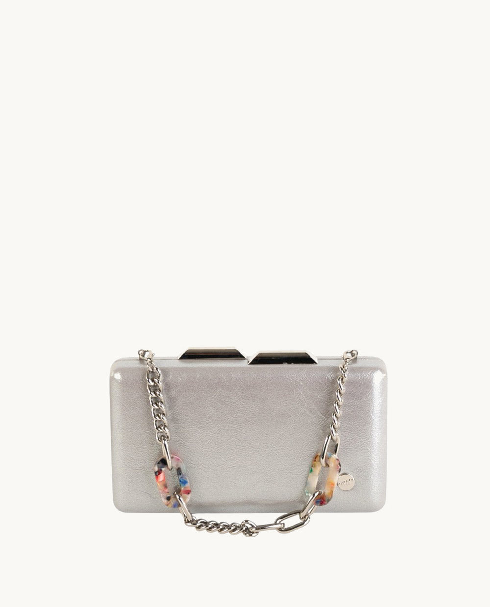 clutch-kbas-de-piel-sint-tica-plata-condotti-19-x-3-x-11-cm-mano-y-bandolera image 3