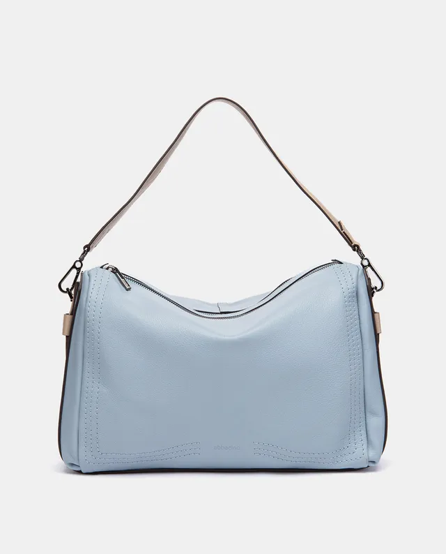 abbacino-bolso-de-hombro-en-piel-azul-claro image 1