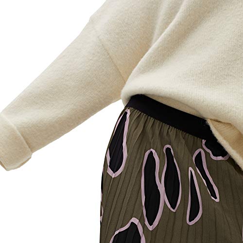 parfois-falda-plisada-estampada-cintura-el-stica-mujer image 7