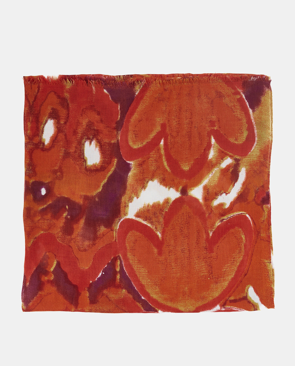 abbacino-pa-uelo-de-viscosa-naranja-estampado-abstracto image 3