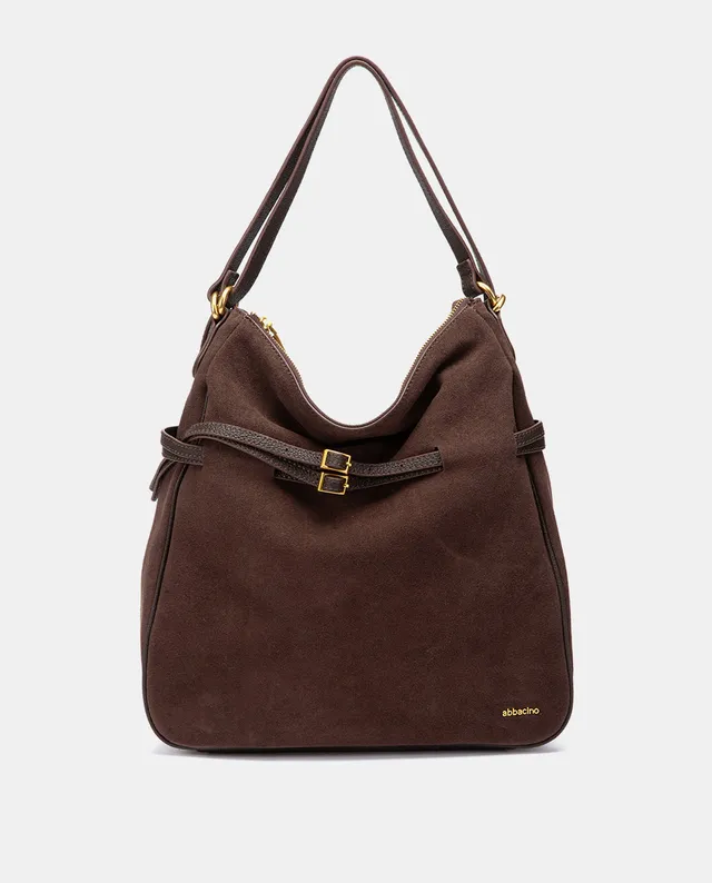 abbacino-bolso-multifuncional-serraje-marr-n-hombro-mochila image 1