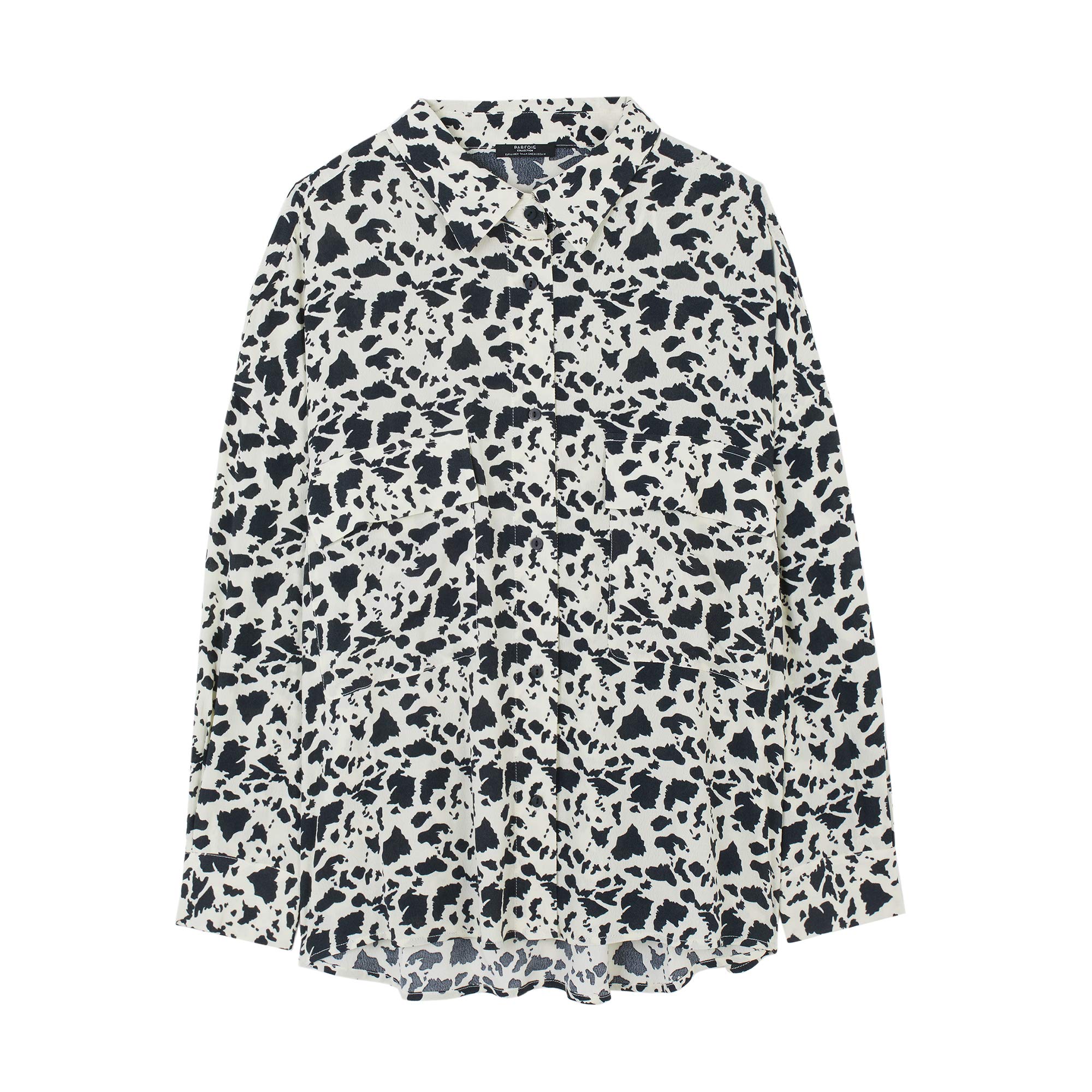 parfois-camisa-oversize-estampada-mujer image 1