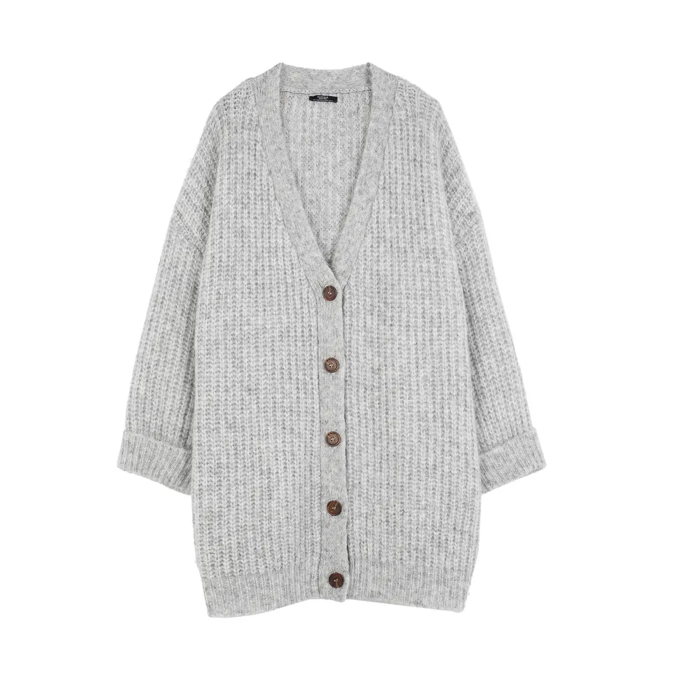 parfois-chaqueta-de-punto-oversize-mujer image 1