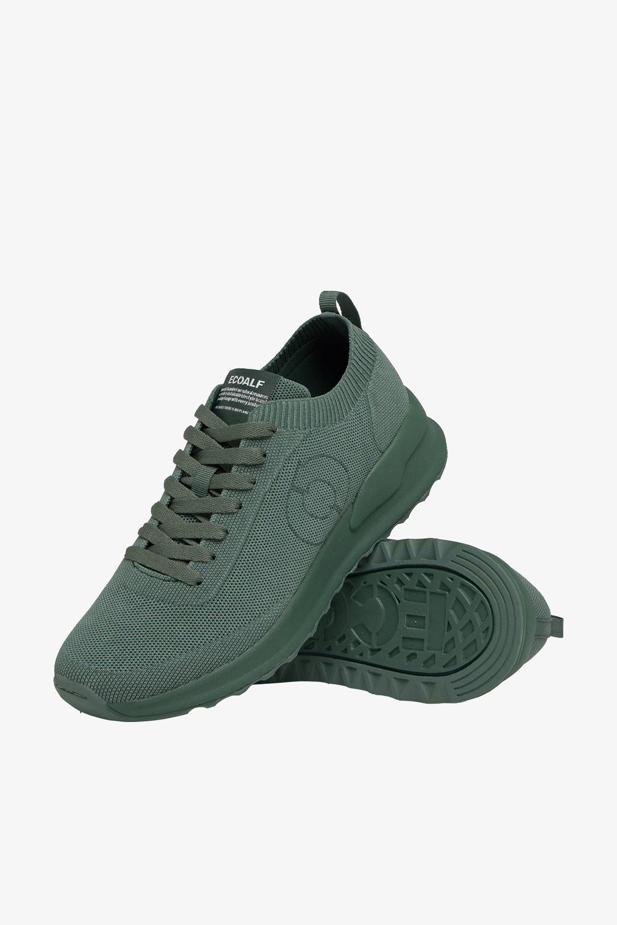 ecoalf-zapatilla-conde-knit-verde-de-hombre-60-poli-ster-reciclado-uto-tejido-de image 2