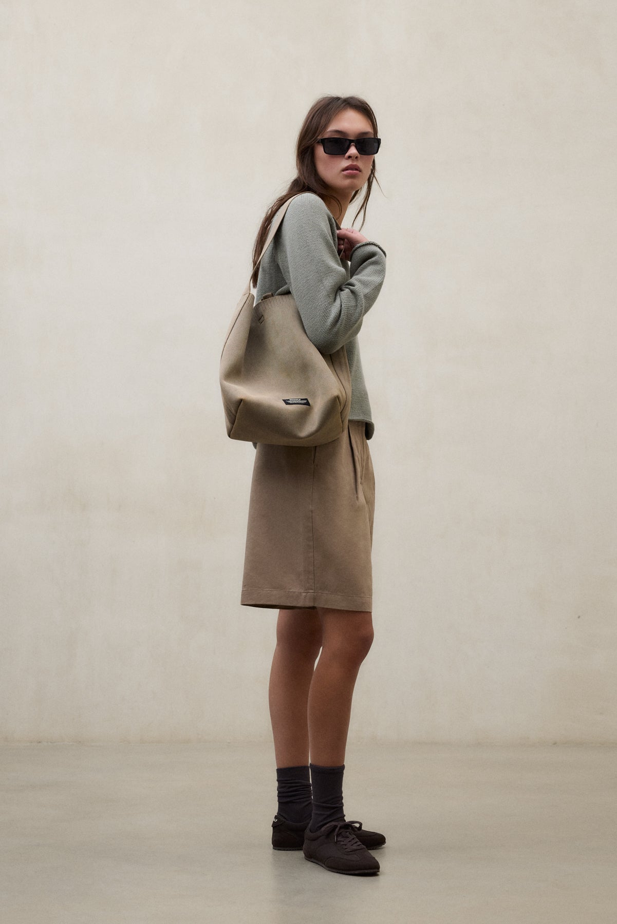 ecoalf-jersey-nour-verde-de-punto-oversize-para-mujer image 4