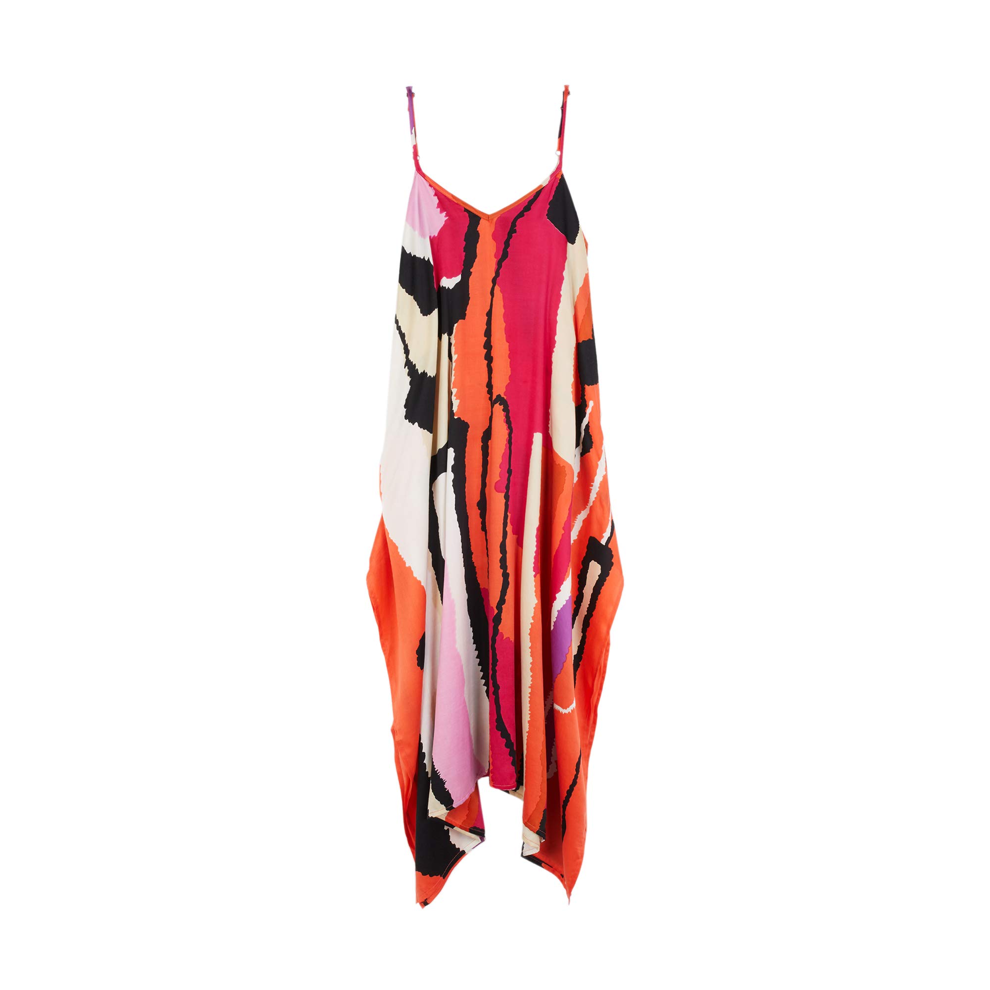 parfois-vestido-de-tirantes-estampado-mujer image 1