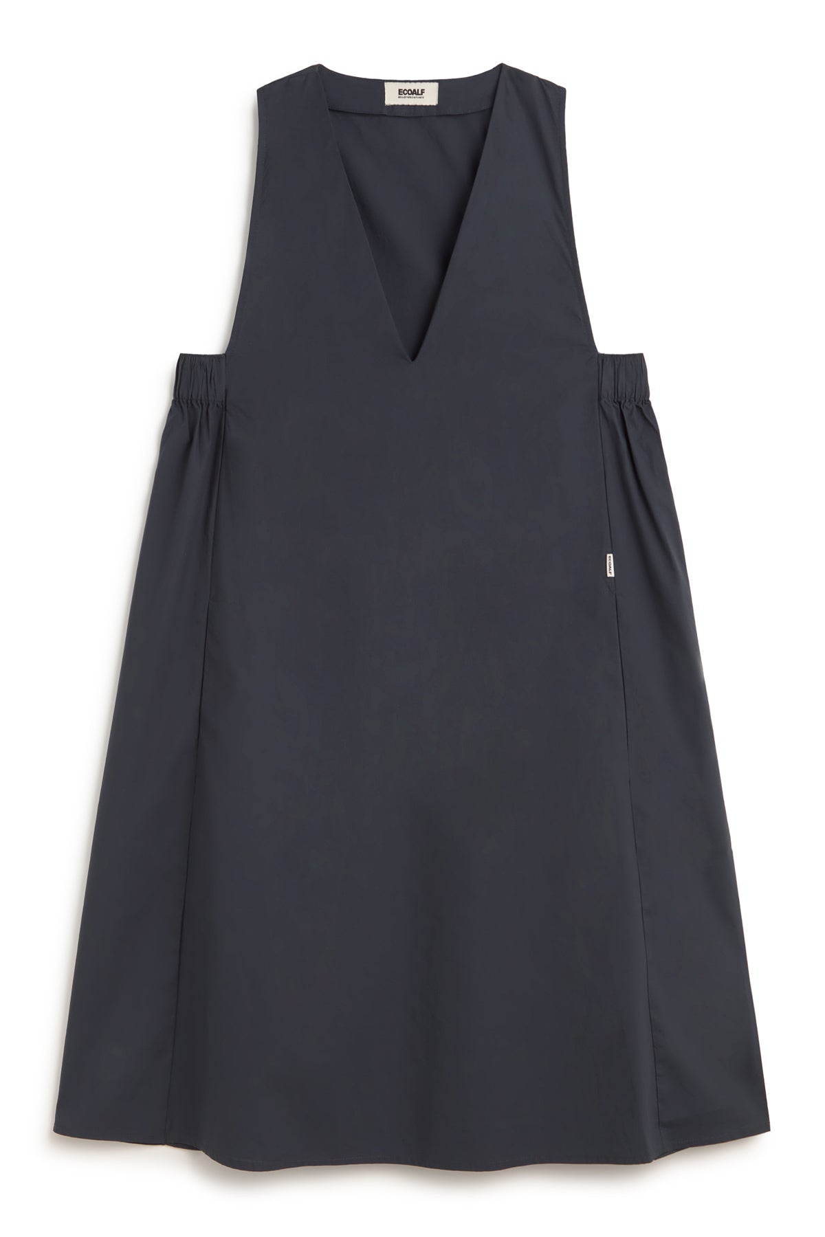 vestido-francesca-azul-marino-ecoalf-72-tencel-lyocell-sin-mangas-escote-v image 5
