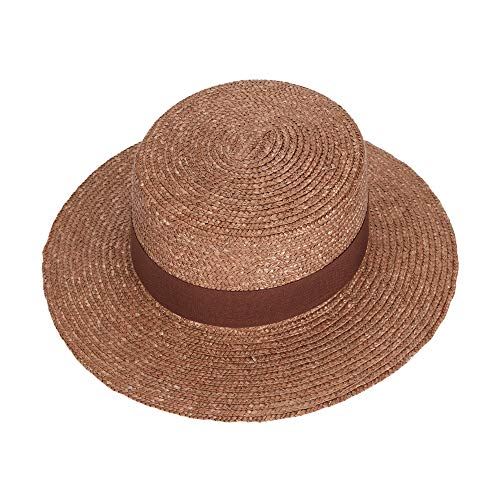 parfois-sombrero-textura-rafia-con-cinta-a-contraste-taupe-mujer image 5