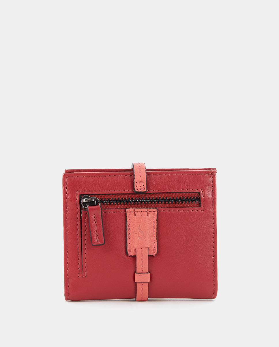 abbacino-tarjetero-piel-rojo-mujer image 3