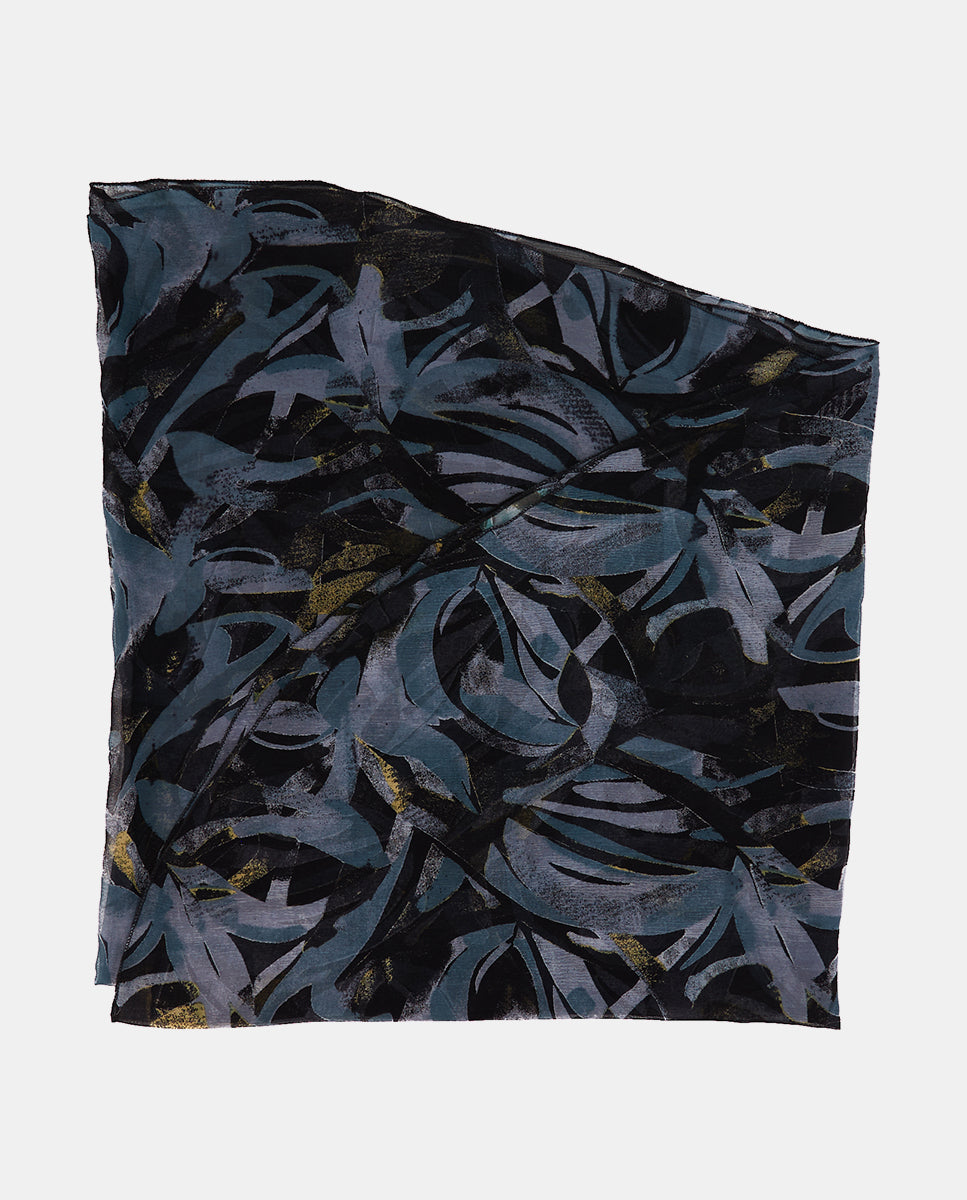 abbacino-pa-uelo-de-viscosa-estampado-abstracto-negro image 3
