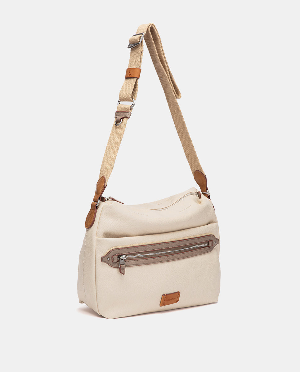 abbacino-bandolera-beige-sport-casual-materiales-reciclados image 2