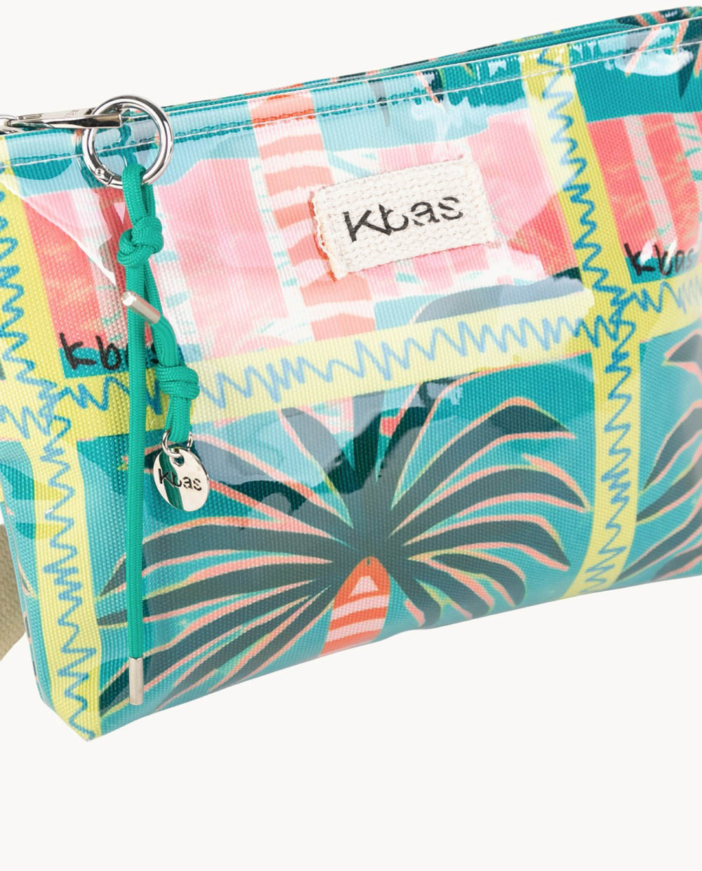 neceser-kbas-de-lona-plastificada-con-cremallera-y-estampado-de-palmeras image 3