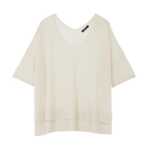 parfois-top-de-punto-escote-pico-mujer image 7