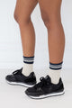 abbacino-zapatilla-sneaker-mujer-negra-de-piel-y-textil image 6