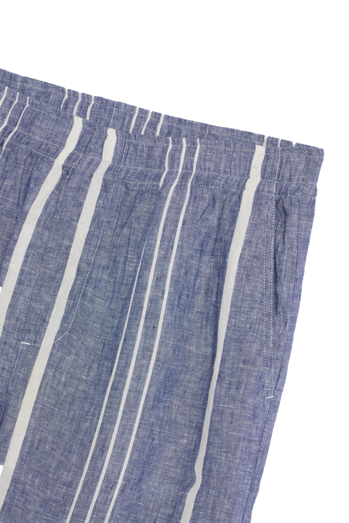 ecoalf-pantalones-gina-azul-de-lino-para-hombre-rayas-fit-regular-y-cord-n image 5