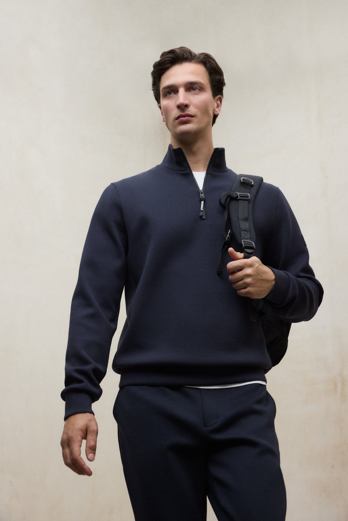 sudadera-betren-ecoalf-azul-cuello-alto-manga-rangl-n-neopreno-look-75-poli-ster image 6