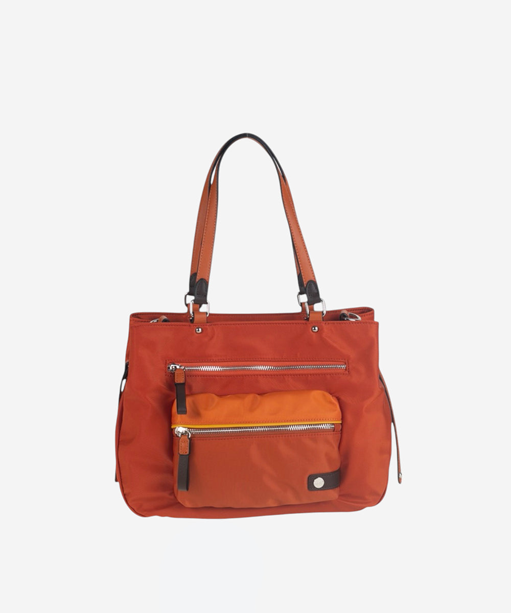 kbas-urban-menta-tote-nylon-cuero image 1
