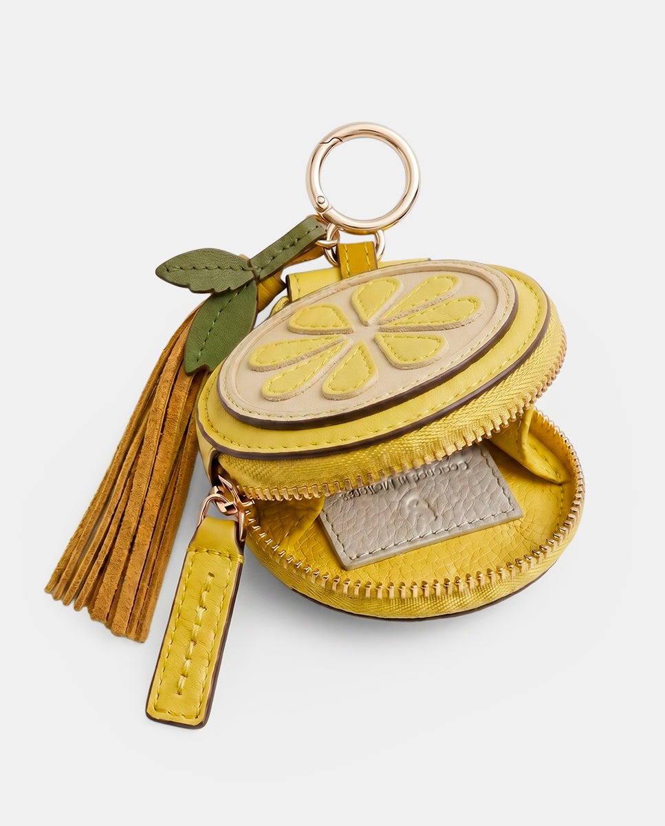 abbacino-llavero-charm-lim-n-piel-amarillo image 2