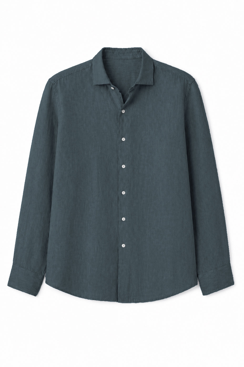 camisa-ecoalf-alfredo-de-lino-verde-100-lino-fit-regular image 4