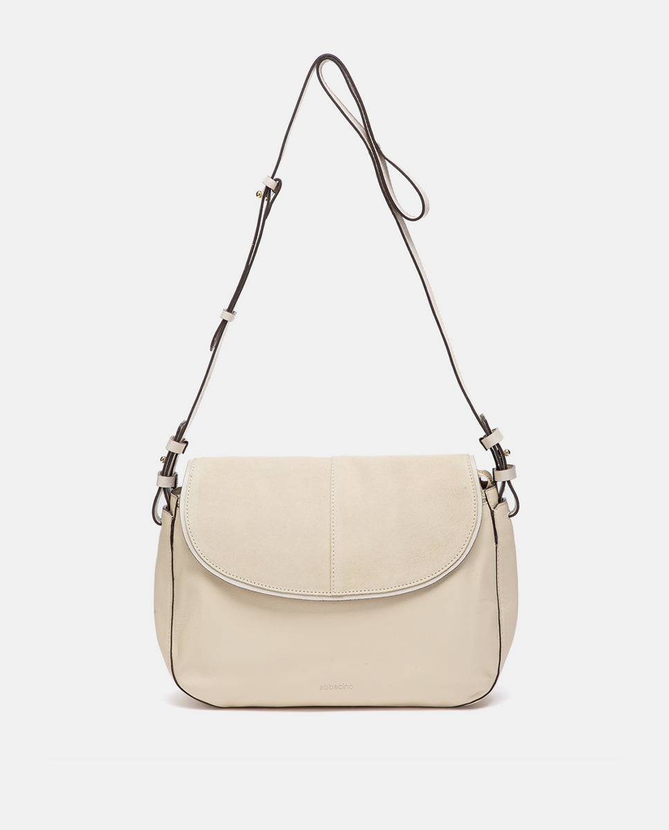 abbacino-bandolera-mujer-beige-piel-y-serraje-solapa image 1