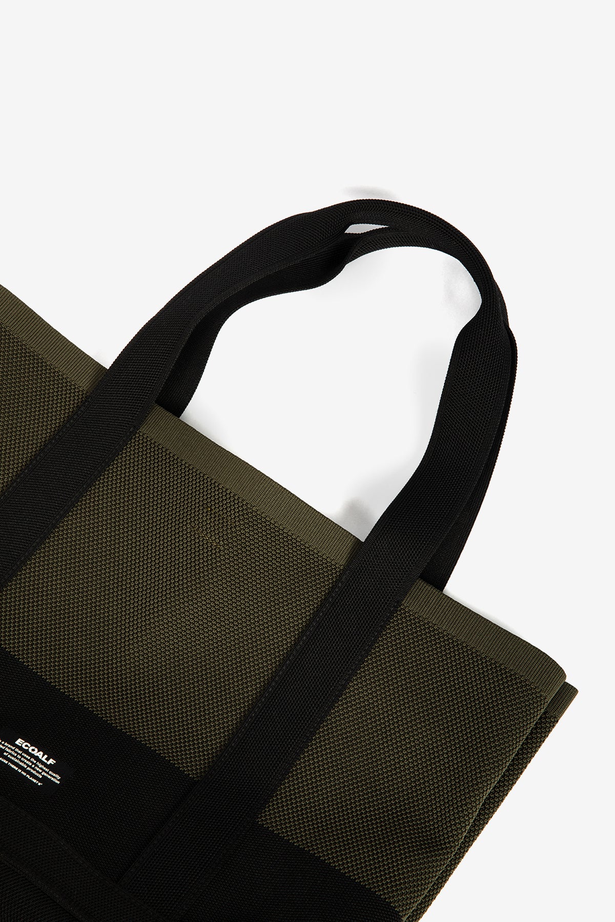 ecoalf-bolso-shopper-tika-khaki-100-poli-ster-reciclado-tejido-de-punto image 6