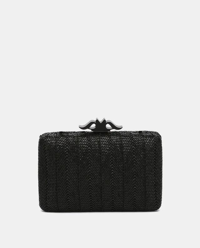 abbacino-clutch-de-fiesta-negro-trenzado-espiga image 1