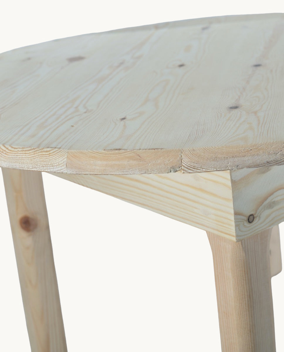 kbas-mesa-de-madera-redonda-80-cm-de-di-metro-x-45-cm-de-alto-estilo-natural-par image 2