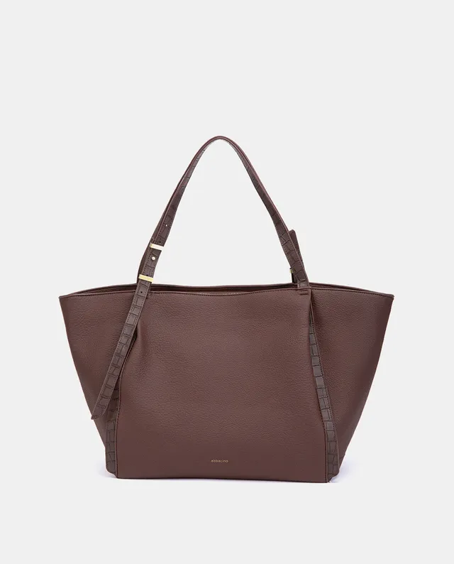 bolso-shopper-abbacino-materiales-reciclados-burdeos image 1