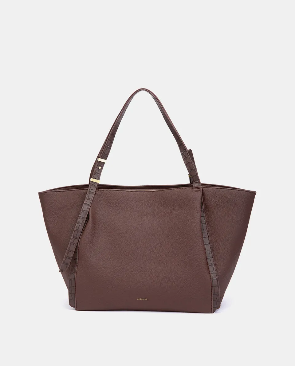 bolso-shopper-abbacino-materiales-reciclados-burdeos image 1