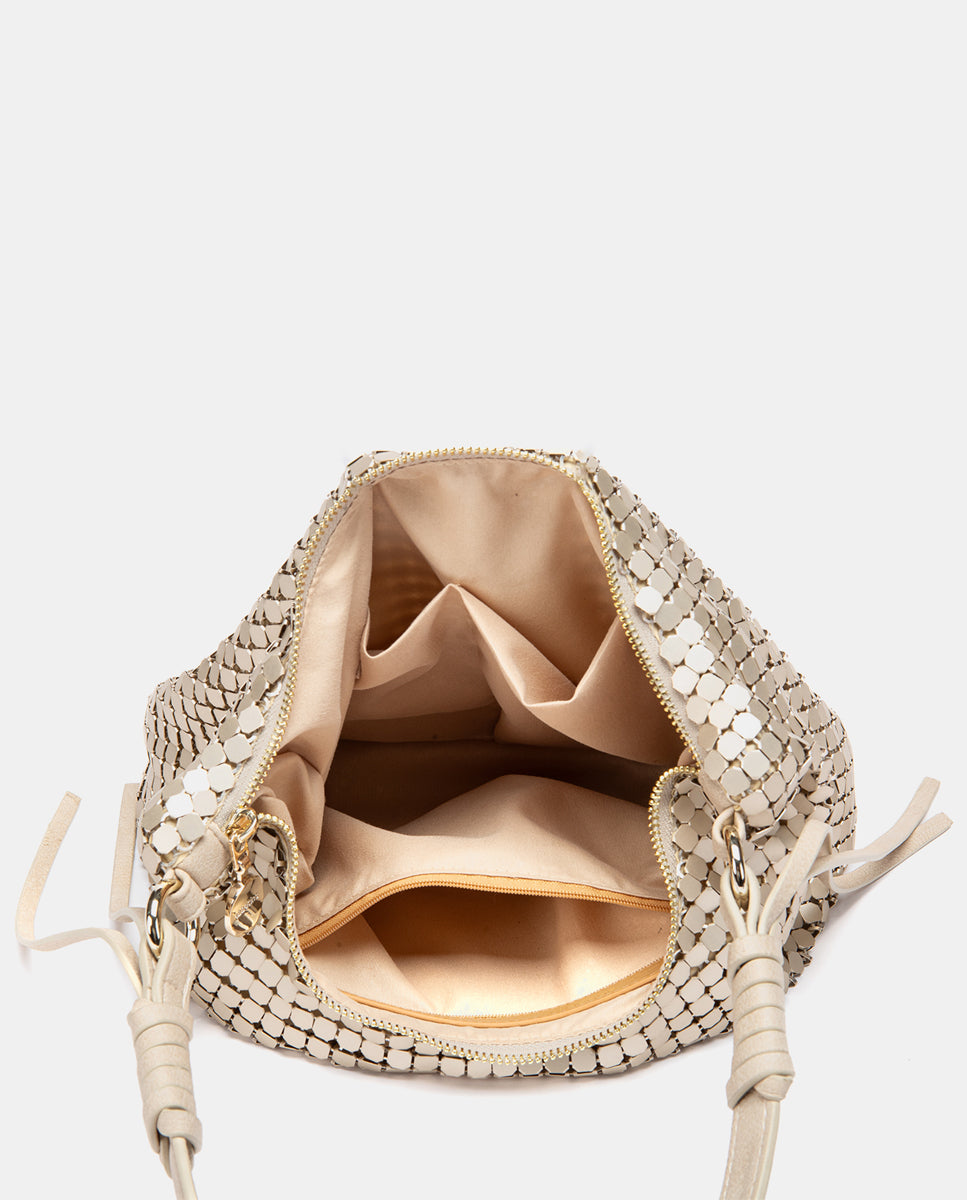abbacino-bolso-hombro-malla-met-lica-dorado image 5