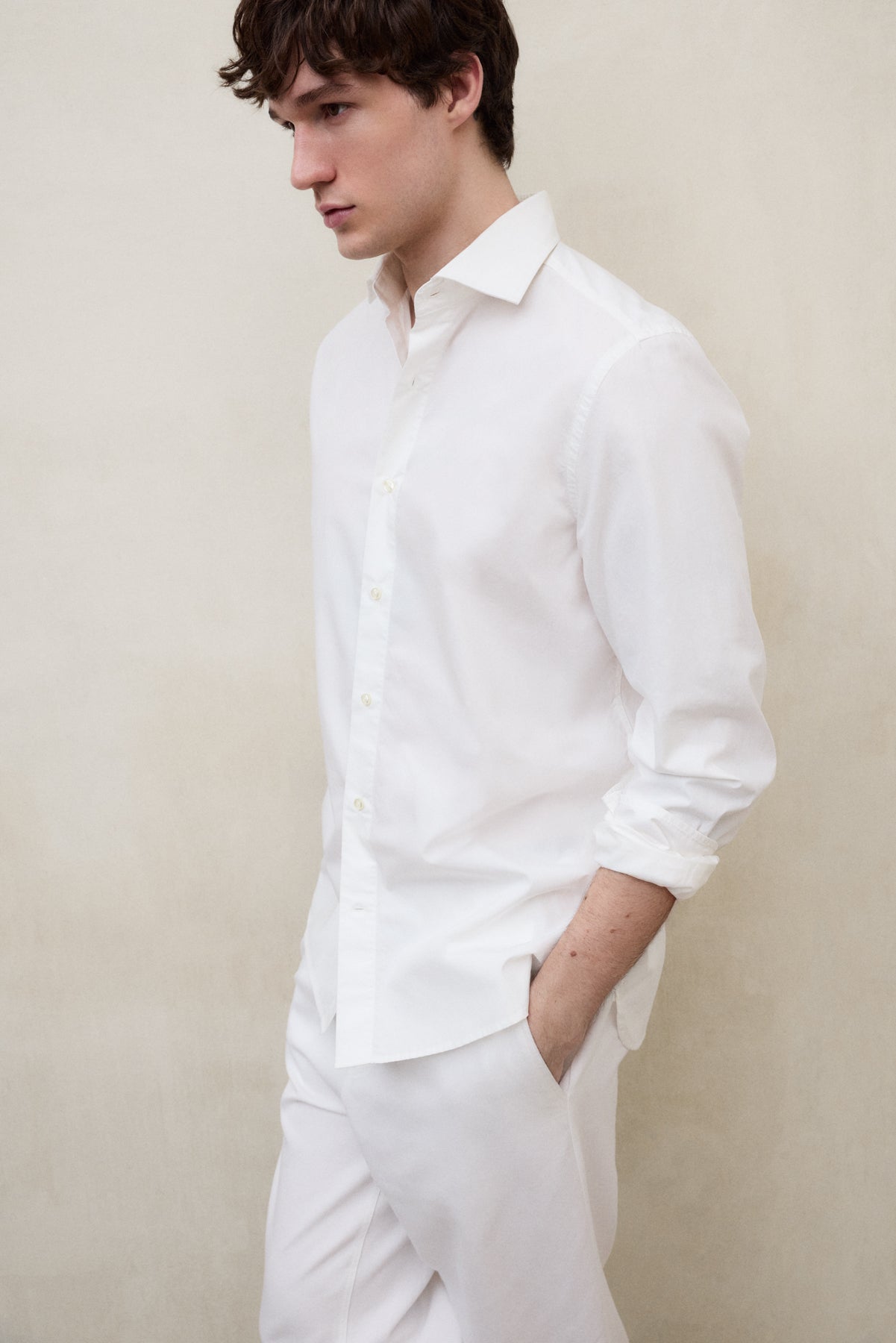 ecoalf-alfredo-camisa-blanca-hombre-media-cremallera image 4