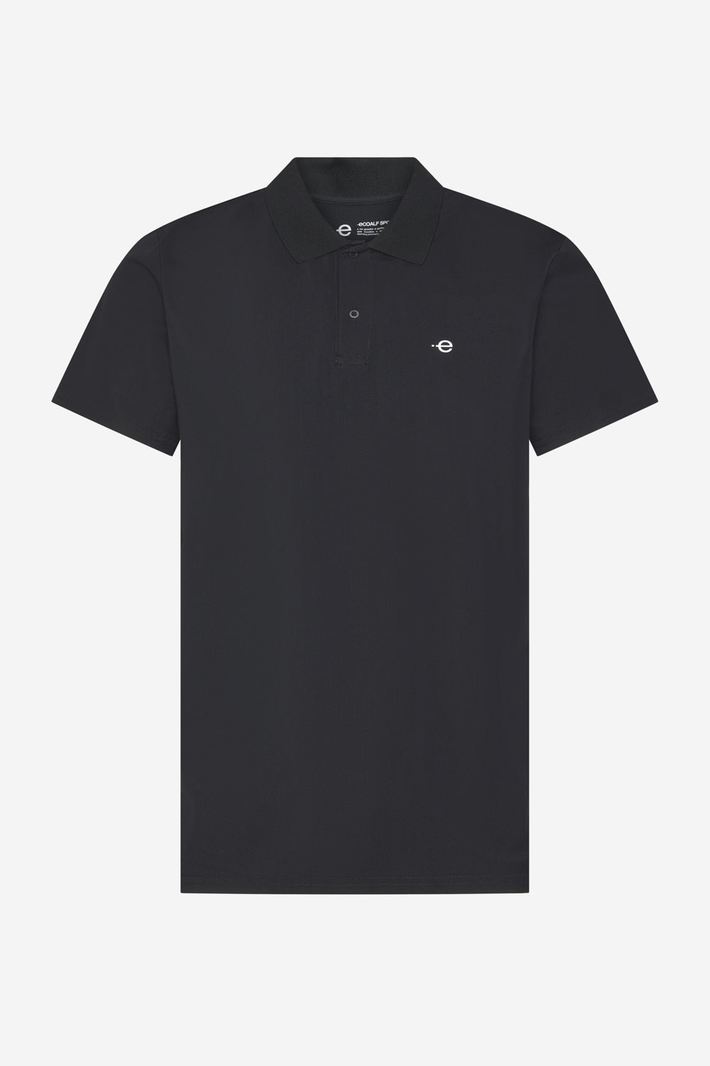 ecoalf-polo-jones-negro-polo-t-cnico-de-hombre-de-nylon-reciclado image 8