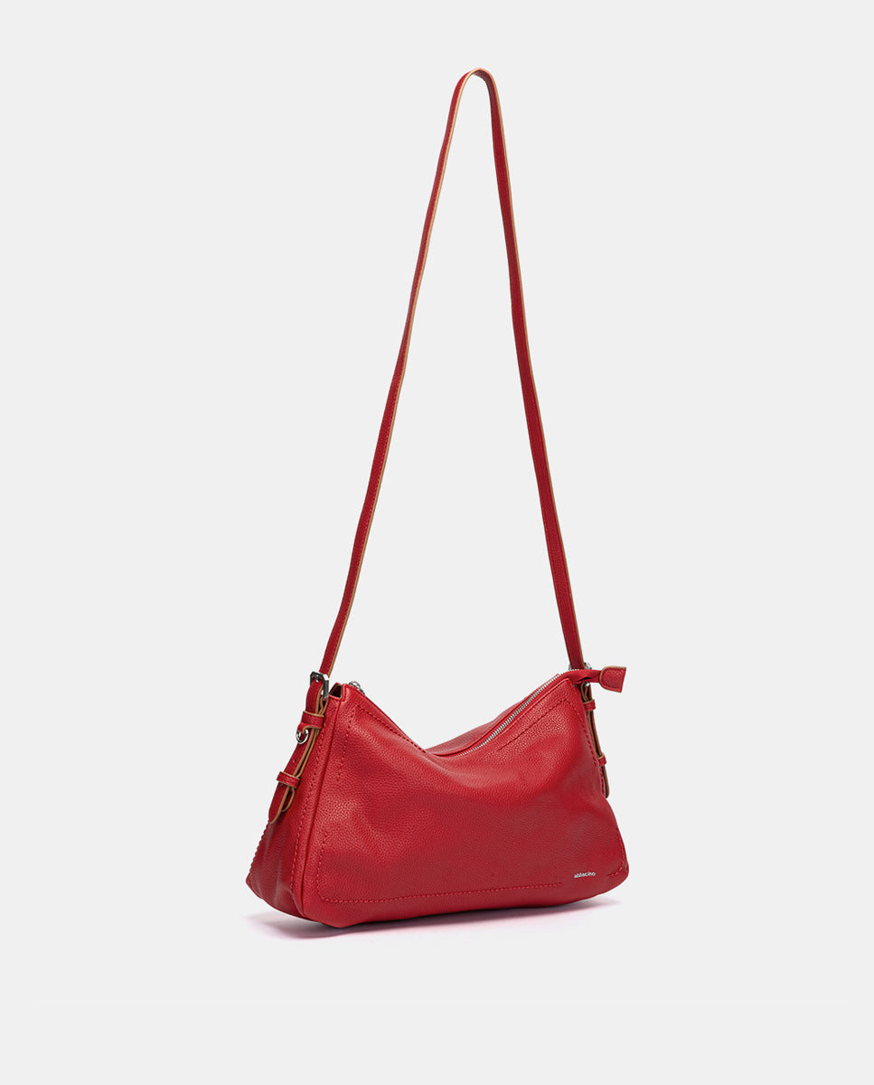 bolso-de-hombro-abbacino-rojo-en-materiales-reciclados image 4