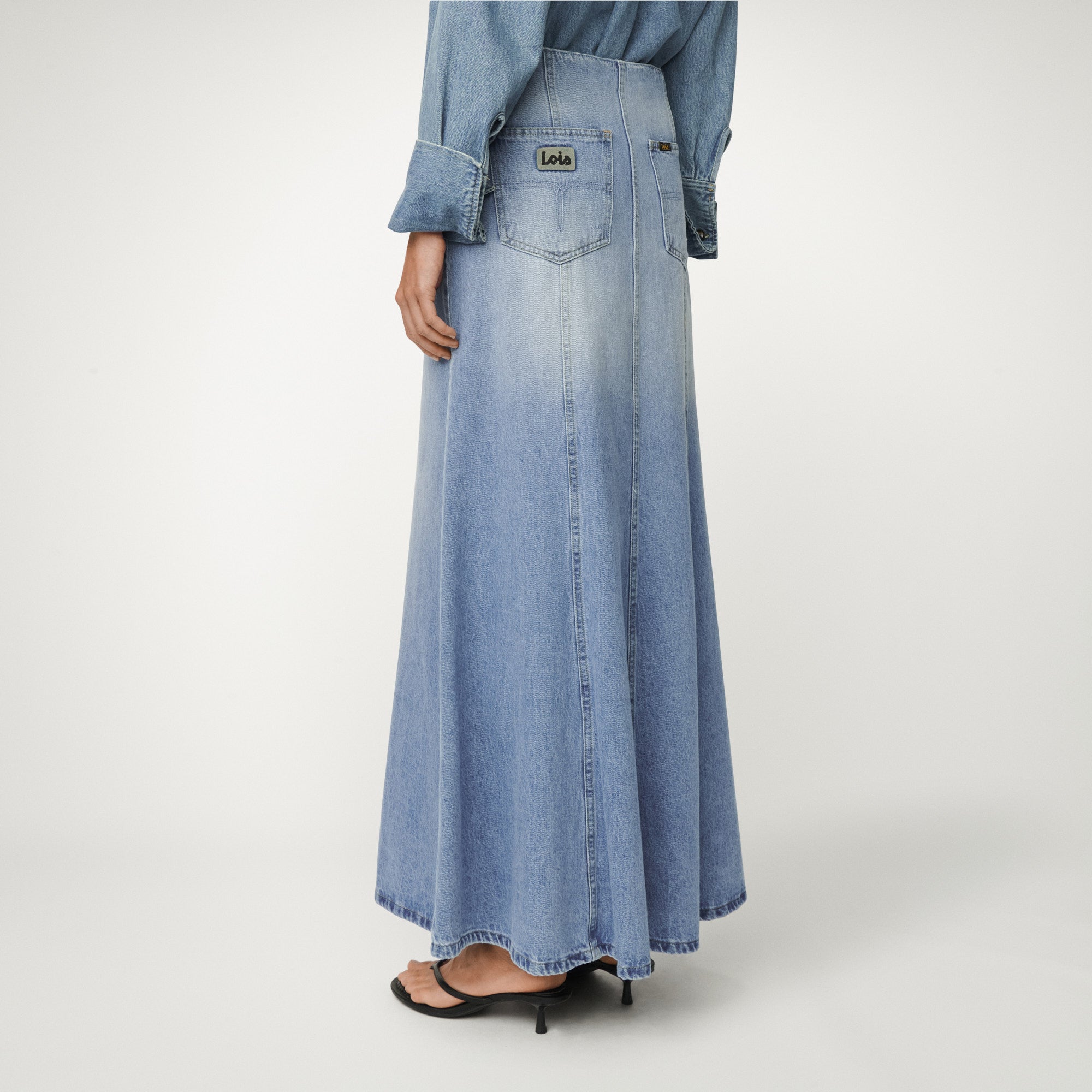 lois-rohan-maxi-vestido-largo-de-algod-n-bci image 3