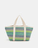 abbacino-bolso-playa-textil-trenzado-verde image 3