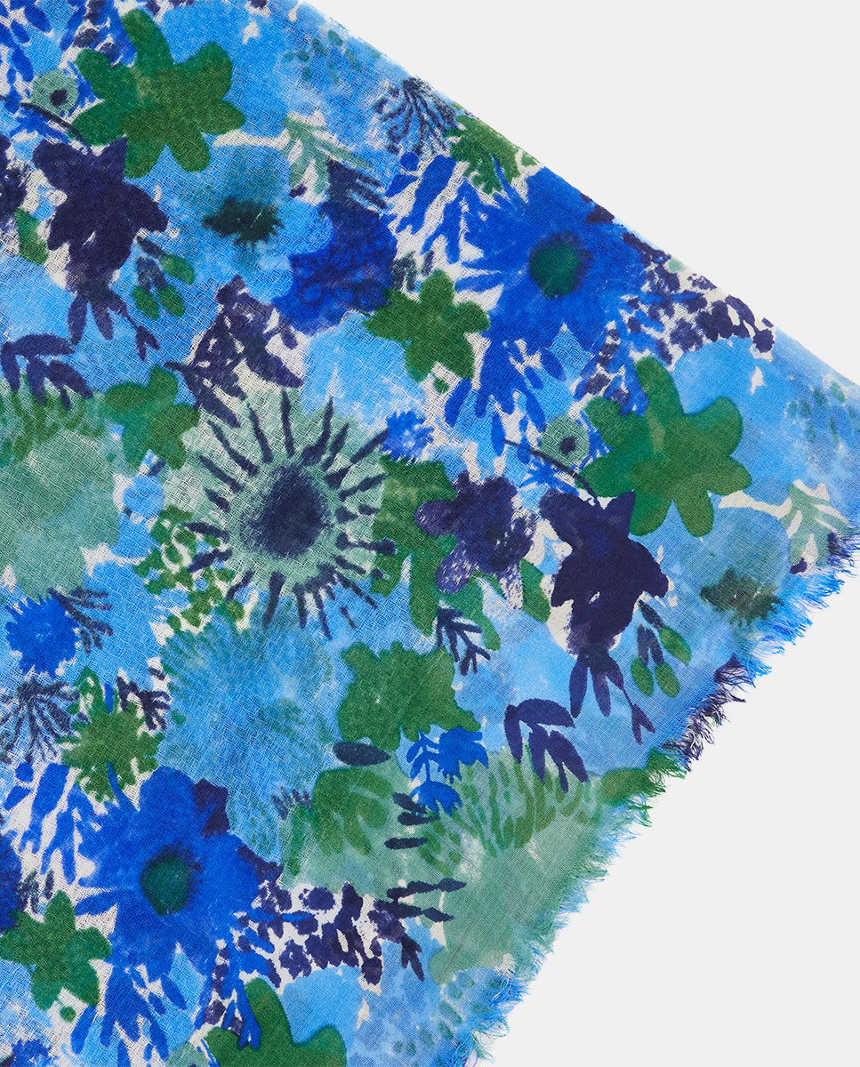 abbacino-pa-uelo-de-lana-azul-estampado-maxi-floral image 5
