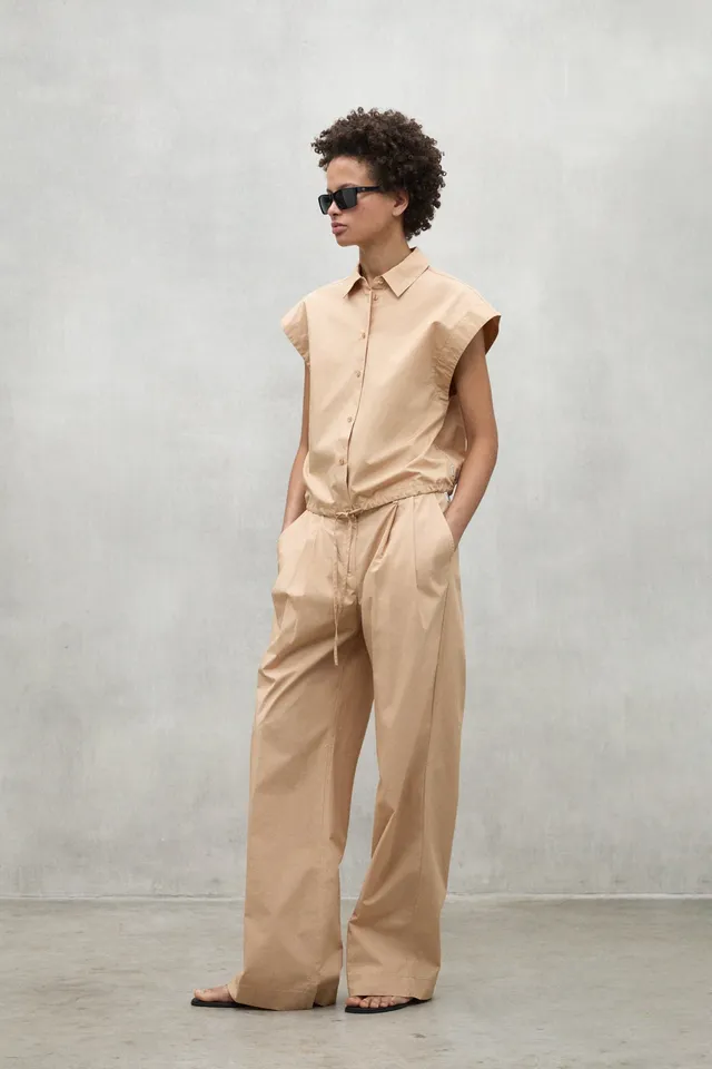 pantal-n-oniar-naranja-ecoalf-para-mujer image 1