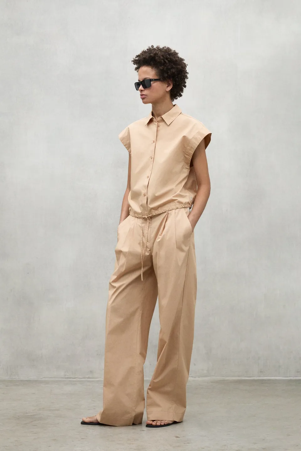 pantal-n-oniar-naranja-ecoalf-para-mujer image 1