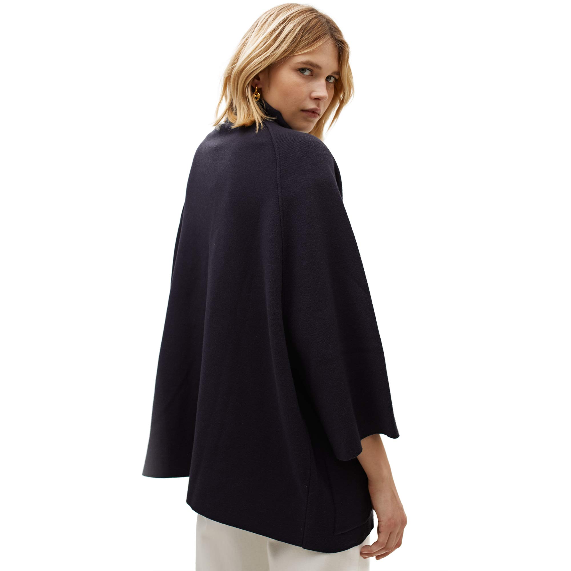 parfois-poncho-de-punto-cuello-alto-mujer image 3