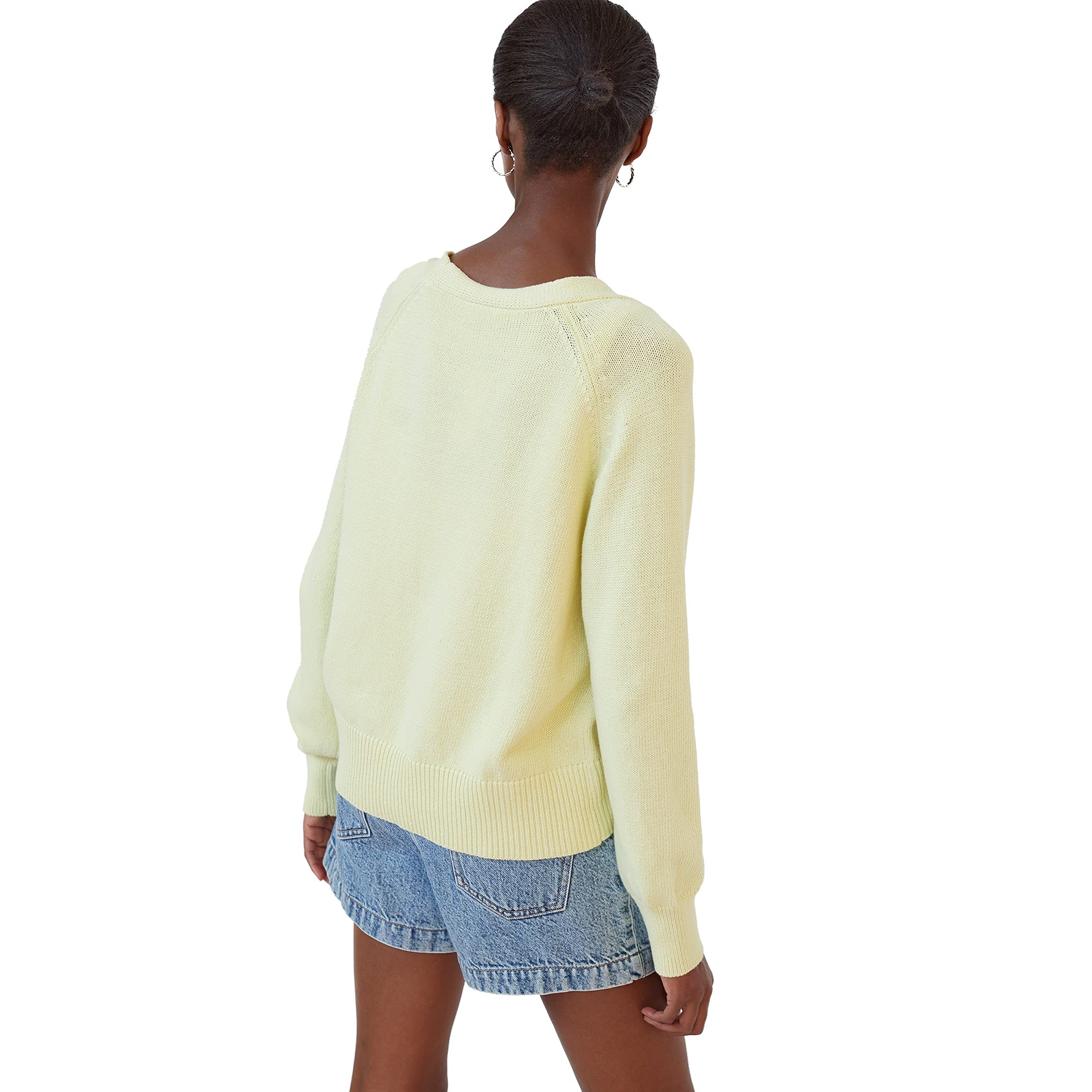 parfois-jersey-de-punto-botones-con-flores-mujer-c-rdigan-lima image 6