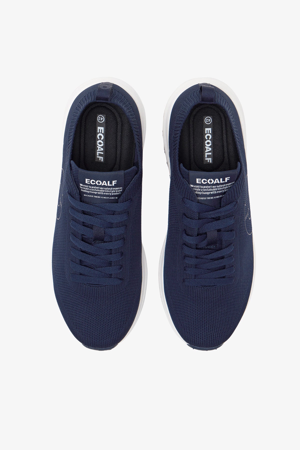 zapatilla-conde-knit-de-ecoalf-punto-azul-marino-hombre-ligera image 4
